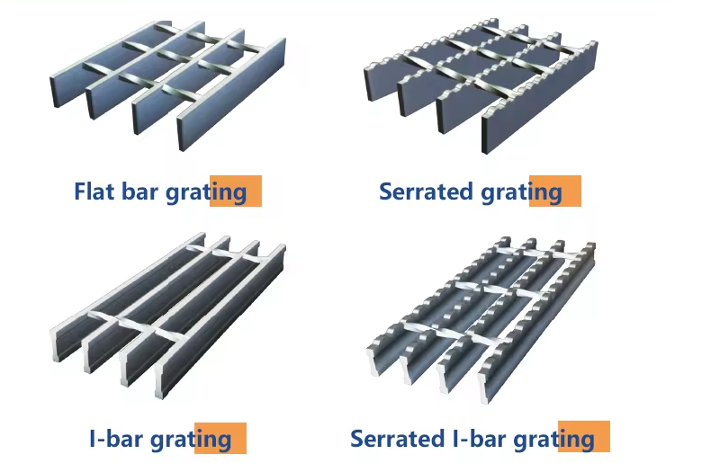 Easy Installation Galvanized Welded Steel Grating For Drainage Channel Heavy Duty Grating