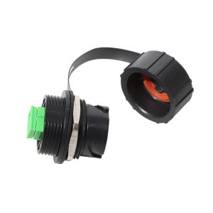 SX SM SC IP67 Waterproof ODVA Fiber Optic Cable Adapter