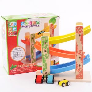 Wooden Educational Baby Developmental Toys Glider Multilayer Children Boys