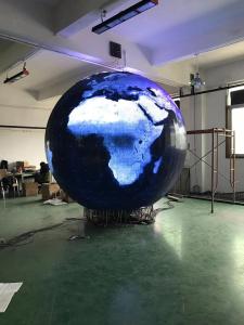 Quality Ball Led Display Globe Screen Pixel Pitch 4 Mm Diameter 3 M Seamless Splicing for sale
