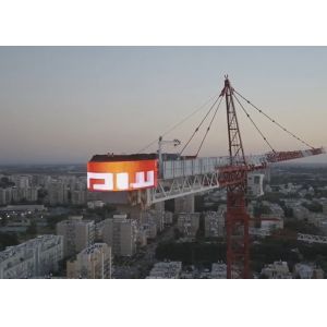 Outdoor Waterproof LED Transparent Screen P80 Led Mesh Display