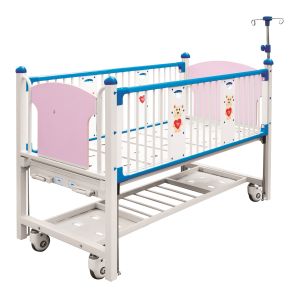 Quality Silent Brake Wheels 1770*705mm Medical Pediatric Bed for sale