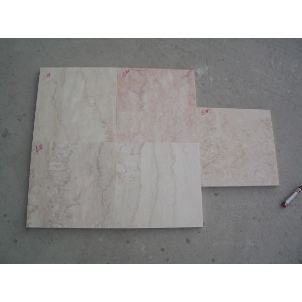Red Rose Beige Marble Wholesale High Quality Cheap Price Building Material Rose Beige Marble Tile