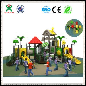 China Playground Equipment Plastic Outdoor Playground Whosale QX-017B