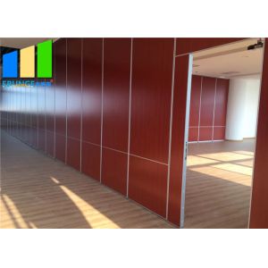 Commercial 5 Star Hotel Sliding Folding Partition Walls For Restaurant