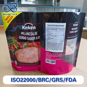 Premium Food Packaging Bags Featuring Clear Viewing Window And Customizable