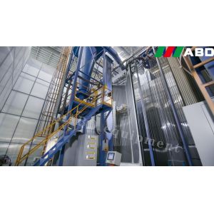 High Quality Vertical Powder Coating Production Line