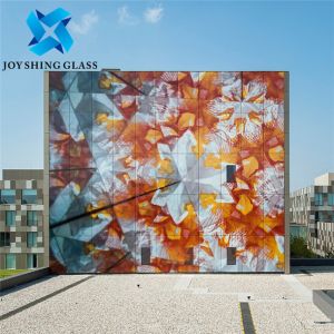 Flat Digital Ceramic Printing On Glass For Bathroom / Partition