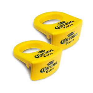FDA Branded Wine Accessories Yellow CoronaRita Drink Clips For Slanted Margarita