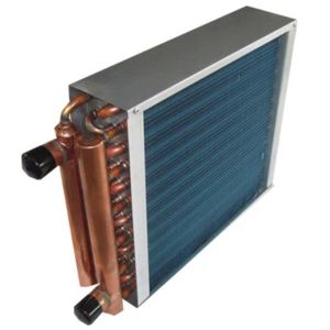 1/2" diameter copper fin type heat exchanger use for central air conditioning