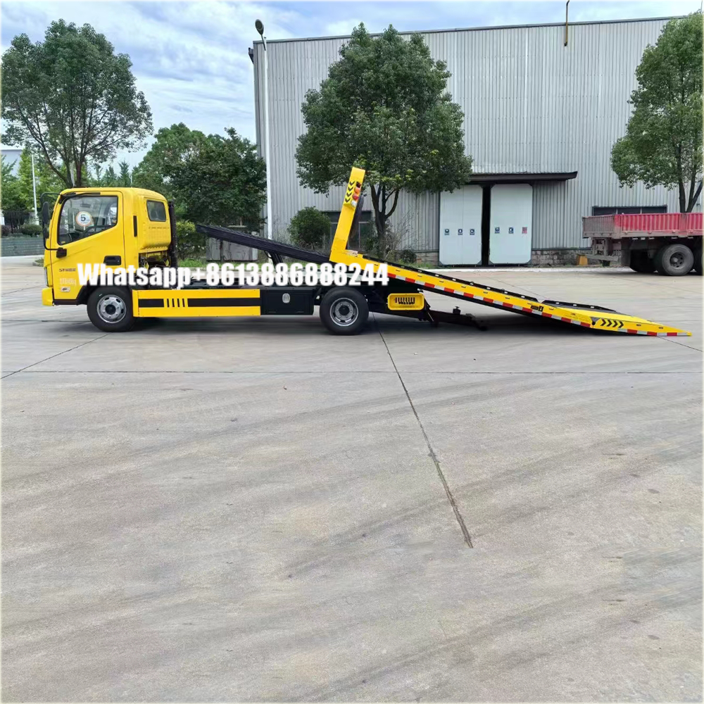 5-6 Tons Wrecker Truck Body Top Coat of Rescue Recovery Tow Truck the Equipment Above Roadside Assistance Till Trailer