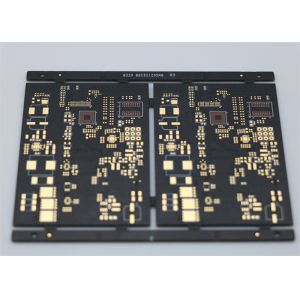 Heavy Copper 6L Black Soldermask Immersion Gold FR4 Print Circuit Board PCB