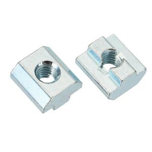 M3 M4 M5 Steel T Slide Nut Zinc Plating Gr2 Gr5 Grade 2 5