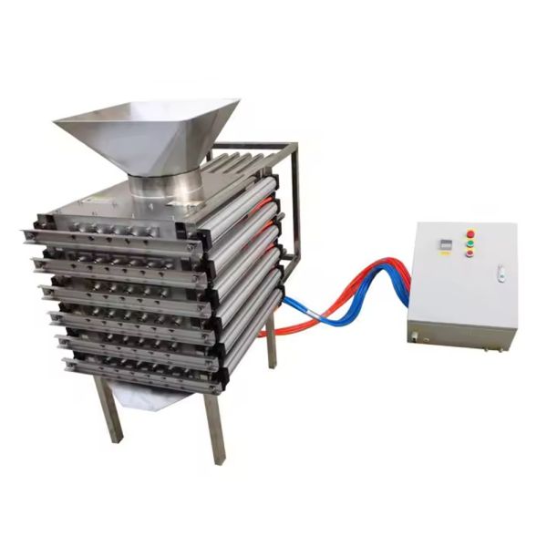 Customized stainless steel grid magnetic separator with seal 12,000 Gauss powder pneumatic magnetic separator equipped with powerful magnetic rods for