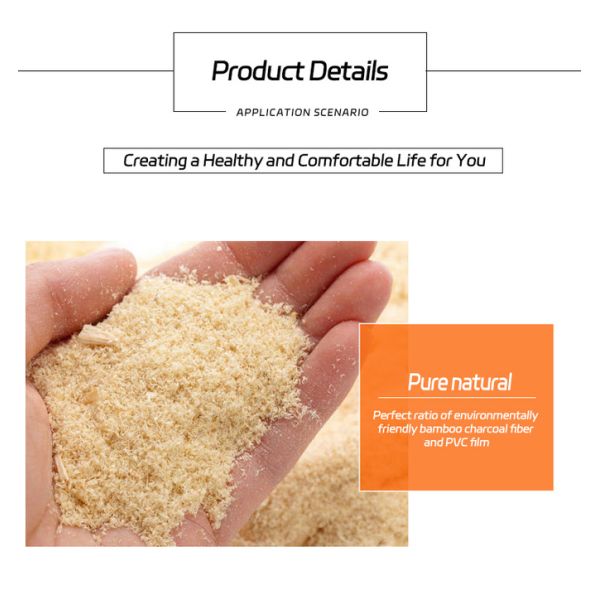 Carbon Panel Material Skin Feel Bamboo Charcoal Fiber Interior Decorative Wall Panel