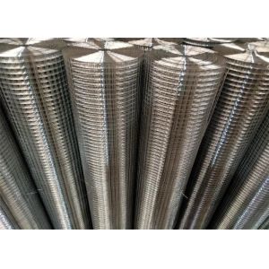 0.25in Garden Welded Wire Mesh Rolls Galvanized Metal Wire Fencing 22 Gauge