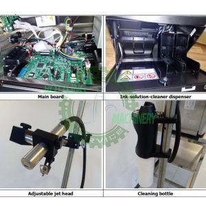 Touch Screen Muti Language VEDIO JET Printer Inkjet Code Machine