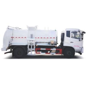 Special Purpose Vehicle Cabin Removable Rubbish Truck Compressed Rubbish Truck