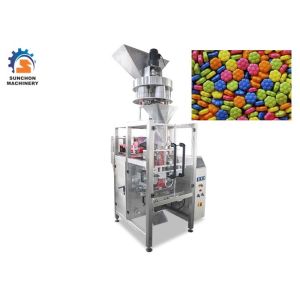 Volumetric Cup Vegetable Seed Packing Machine , Pneumatic Beans Packaging