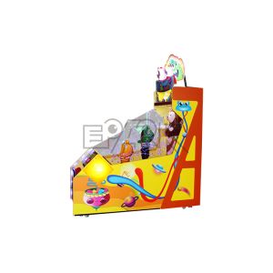 Coin Operated Kids Ball Shooting Machine 220V CE Certificated