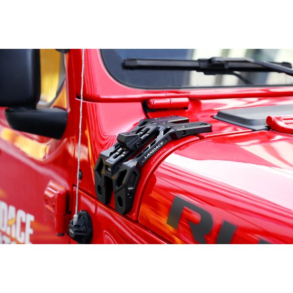 Jeep JL Sahara A Pillar Driving Light Mounting Bracket with High- LED Light Bracket