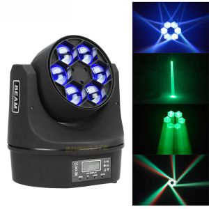 Dj Disco Effect Mini Led Moving Head Wash Beam Rgbw Light LED 6*10W Small bee