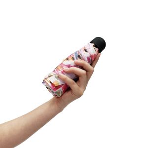 Mini Five Folding Umbrella 21 Inch 6 Ribs Picnic Equipment