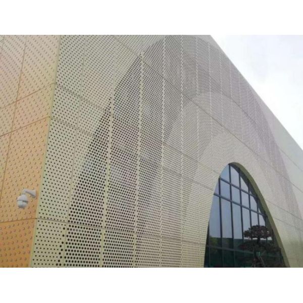 Building Construction Perforated Aluminum Panels