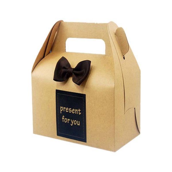 Buy custom favor gable box  Factory direct sell gift gable packaging box  dessert gable box at wholesale prices