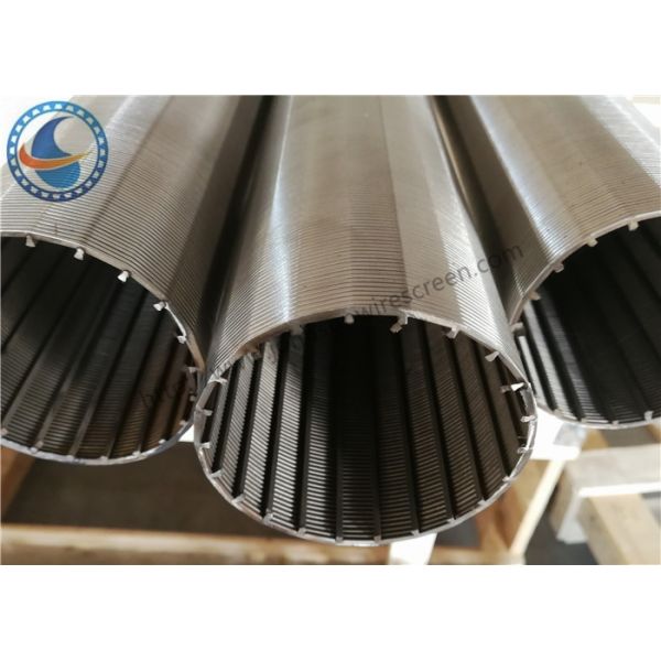 Buy Water Well Sand Control Johnson Screens Wedge Wire Slotted Pipes at wholesale prices