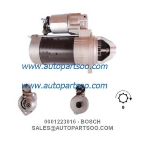 0001241001 0986021480 - BOSCH Starter Motor 24V 5.5KW 12T MOTORES DE ARRANQUE