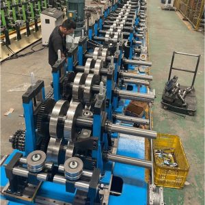 40-45m/min Stud Track Roll Forming Machine With Continuous Flying Cut Technology