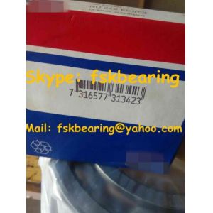 Steel Cage Cylindrical Roller Bearings with Removable Inner Ring , C3