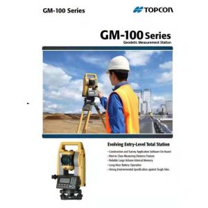 IP66 Reflectorless Total Station EDM Beam Topcon GM101