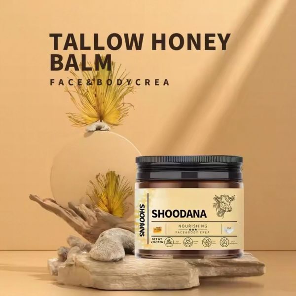 Korean Skin Care Organic Body Butter Natural Honey Tallow Balm Vitamins Moisturizing Face Cream Beef Lotion