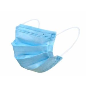 Antibacterial Disposable 3 Ply Non Woven Face Mask For Food Service Personnel