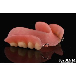 Personalized Customization Acrylic Denture Finish Lightweight High Elasticity