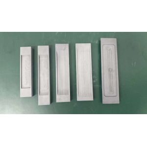 Customized Rectangle Ceramic Boat For Bronzing Plating And Laser Anti-Counterfei