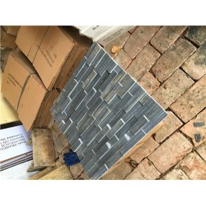 Natural stone Quartzite Stone Veneer Black Pencil Thin Slate Stone Veneer