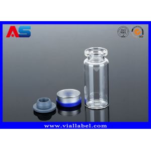 Quality Glass Vials With Caps, Small Glass Vials with High Durability and Flip Off Cap for sale
