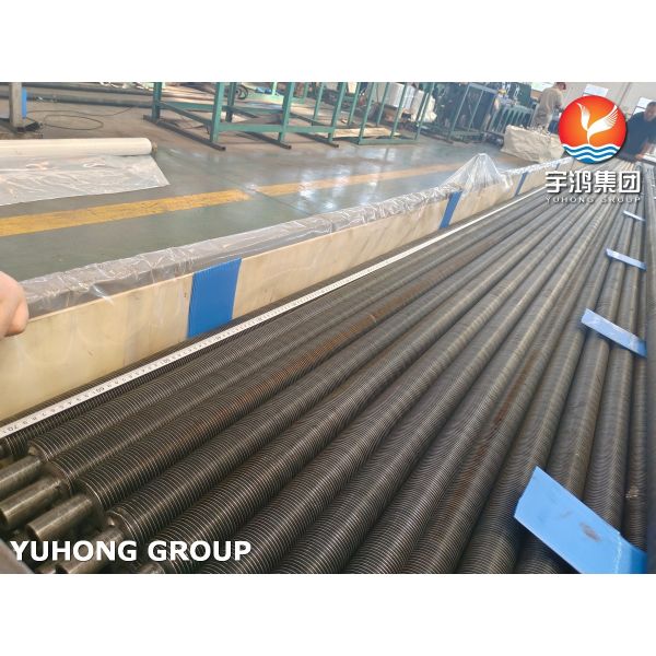 ASTM A179 Carbon Steel Seamless Tube Aluminiun Fin G Type Fin Tube For HRSG System