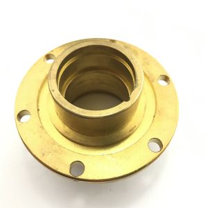 Metal Processing Machinery Parts Customized Precision Copper Threaded Connectors