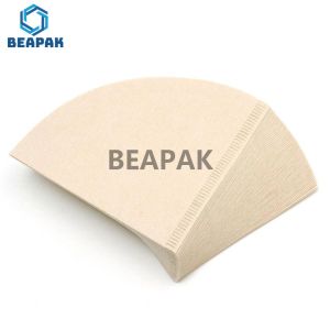 Wood Pulp Cone Shape Coffee Maker Filter Paper Biodegradable