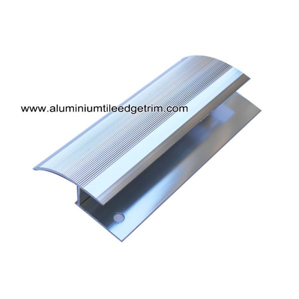 Buy Chrome Silver Carpet Reducer Transition Strip For Carpet And Tile Transition  at wholesale prices