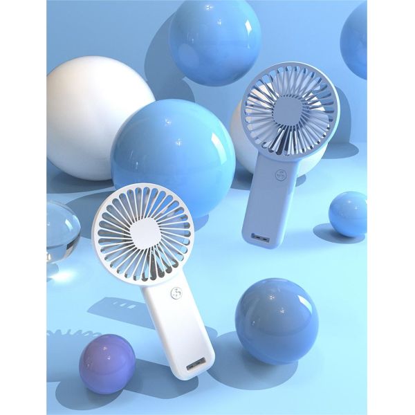 Desktop and Outdoor Cooling USB Charging Refrigeration Fan with Adjustable Height