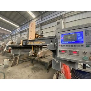 High Dual Beam Bridge Linear Cutting And Milling Depth Machinery