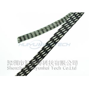 PC Wire Abrasion Resistant Sleeving For Wire Cover , PET Braided Expandable