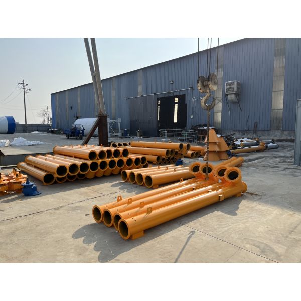 Flexible Screw Conveyor 10TPH 30TPH 50TPH Cement Screw Conveyor