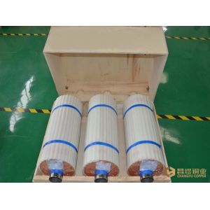 High Corrosion - Resistant Copper Foil Roll Calendared Thickness 5-105um