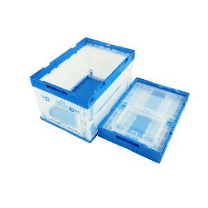 Quality Width Sides Opening Collapsible Plastic Containers Light Weight for sale